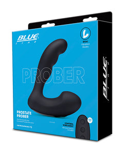 Blue Line Vibrating Prostate Prober W-remote - Black