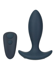 Load image into Gallery viewer, Lux Active Throb Anal Pulsating Massager W-remote - Dark Blue

