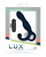 Load image into Gallery viewer, Lux Active Lx1 5.75&quot; Silicone Anal Trainer - Dark Blue
