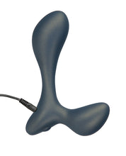 Load image into Gallery viewer, Lux Active Lx3 4.3&quot; Vibrating Anal Trainer - Dark Blue
