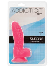 Load image into Gallery viewer, Addiction Tom 7&quot; Dildo - Hot Pink
