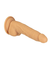 Load image into Gallery viewer, Naked Addiction 8&quot; Dual Density Silicone Dildo - Caramel
