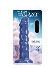 Load image into Gallery viewer, Fantasy Addiction 8&quot; Unicorn Dildo - Blue
