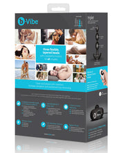 Load image into Gallery viewer, B-vibe Remote Triplet Anal Beads
