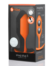 Load image into Gallery viewer, B-vibe Weighted Snug Plug 3 - 180 G
