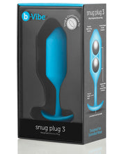 Load image into Gallery viewer, B-vibe Weighted Snug Plug 3 - 180 G
