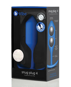 B-vibe Weighted Snug Plug 4 - 257 G