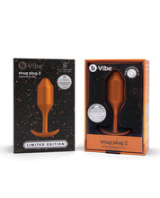 Load image into Gallery viewer, B-vibe 5 Year Anniversary Collection Snug Plug 2 Weighted Silicone Plug Set - Sunburst
