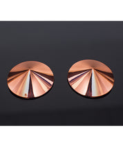 Load image into Gallery viewer, Pleasure Collection Metal Pasties Rose Gold O-s
