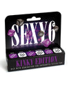 Sexy 6 Dobbelspel - Kinky Editie