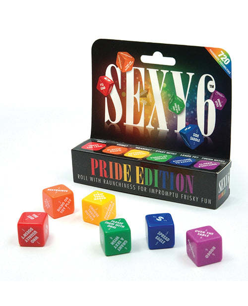 Sexet 6 terningspil - Pride Edition