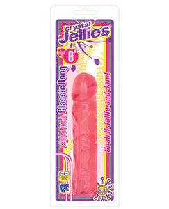 "Crystal Jellies 8"" Classic Dildo"