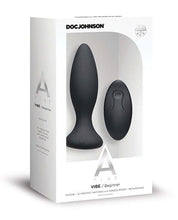 Load image into Gallery viewer, A Play Rechargeable Silicone Beginner Anal Plug W/remote
