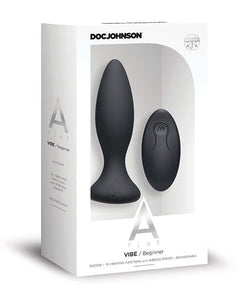 A Play Rechargeable Silicone Beginner Anal Plug W/remote