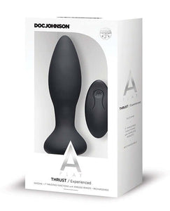 A Play Thrust Experienced Rechargeable Silicone Anal Plug W/remote