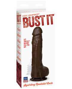 Bust It Squirting Realistic Cock Nut Butter