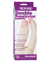 Load image into Gallery viewer, Vac-u-lock Double Penetrator - White
