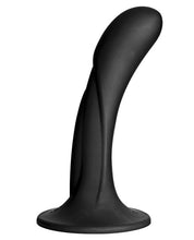 Load image into Gallery viewer, Vac-u-lock G Spot Silicone Dong - Black
