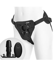 Load image into Gallery viewer, Vac-u-lock Supreme Harness W-vibrating Plug - Black
