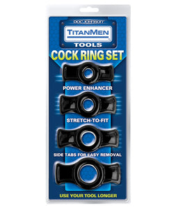 Set di anelli per il pene Titanmen Tools