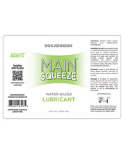Load image into Gallery viewer, Main Squeeze Water-based Lubricant - 3.4 Oz
