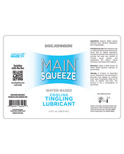 Load image into Gallery viewer, Main Squeeze Cooling-tingling Water-based Lubricant - 3.4 Oz
