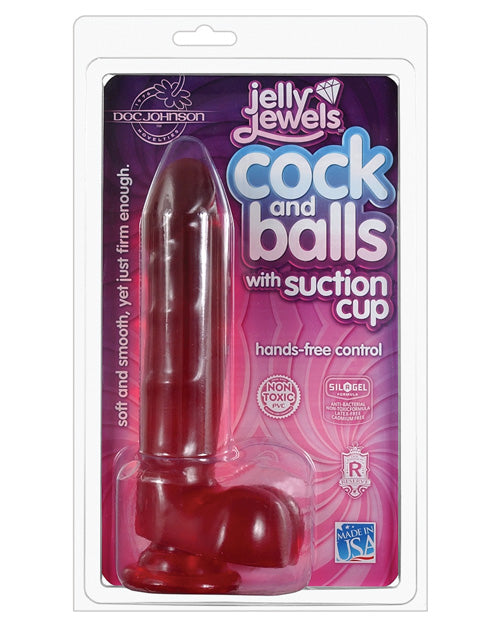 Jelly Cock W/suction Cup