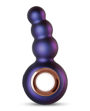 Load image into Gallery viewer, Hueman Outer Space Vibrating Anal Plug - Purple
