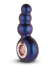 Load image into Gallery viewer, Hueman Outer Space Vibrating Anal Plug - Purple
