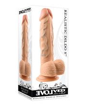 Load image into Gallery viewer, Evolved 8&quot; Realistic Dildo W/balls
