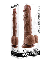 Load image into Gallery viewer, Evolved 8&quot; Realistic Dildo W/balls
