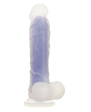 Load image into Gallery viewer, Evolved Luminous Dildo Non Vibrating - Purple
