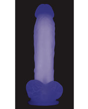 Load image into Gallery viewer, Evolved Luminous Dildo Non Vibrating - Purple
