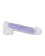 Load image into Gallery viewer, Evolved Luminous Dildo Stud Non Vibrating - Purple
