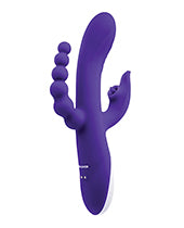 Load image into Gallery viewer, Evolved Lick Me Triple Stim Vibe - Purple
