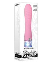 Load image into Gallery viewer, Evolved Sparkle Rechargeable Vibrator - Pink
