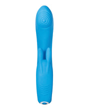 Load image into Gallery viewer, Evolved Sea Breeze Bunny Rechargeable Dual Stim - Blue
