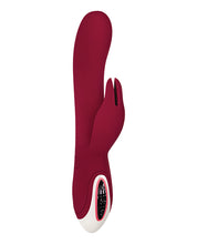 Load image into Gallery viewer, Evolved Inflatable Bunny Dual Stim Rechargeable - Burgundy
