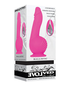Evolved Ballistic Dildo - Pink