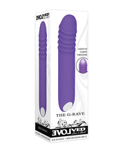 Load image into Gallery viewer, Evolved The G-rave Light Up Vibrator - Purple
