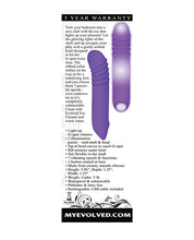Load image into Gallery viewer, Evolved The G-rave Light Up Vibrator - Purple
