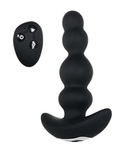 Load image into Gallery viewer, Evolved Bump N&#39; Groove Vibrating Butt Plug - Black

