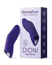 Load image into Gallery viewer, Femme Funn Dioni Wearable Finger Vibe - Dark Purple
