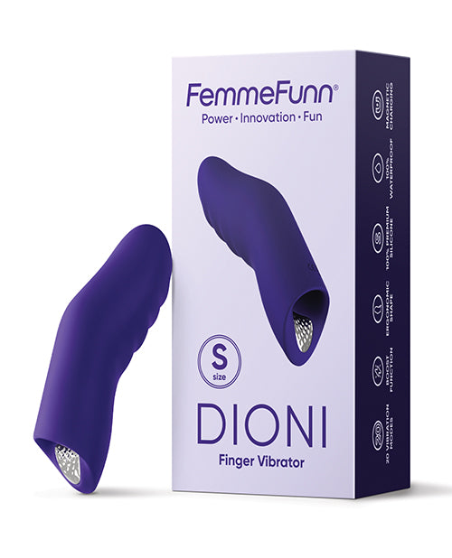 Femme Funn Dioni Wearable Finger Vibe - Dark Purple