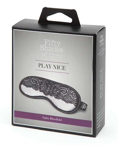 Seductive Satin & Lace Blindfold from Fifty Shades of Grey