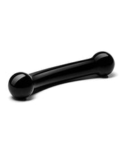 Load image into Gallery viewer, Glas Double Bull Glass Dildo - Black
