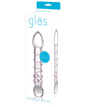 Load image into Gallery viewer, Glas Spiral Staircase Full Tip Glass Dildo
