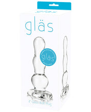 Afbeelding laden in Galerijviewer, Glas Butt Plug - Clear
