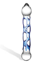Load image into Gallery viewer, Glas 6.5&quot; Tip Textured Glass Dildo

