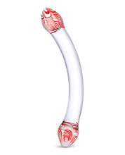 Load image into Gallery viewer, Glas Red Head Double Glass Dildo
